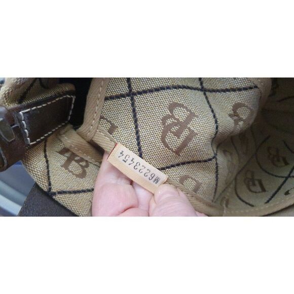 Dooney and Bourke Vintage Canvas and Leather Logo Bag - Picture 8 of 14